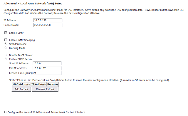 3G9WT web interface