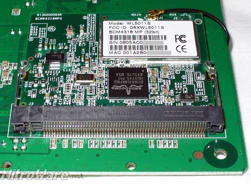 Broadcom BCM4318 802.11g Mini PCI Wireless Card