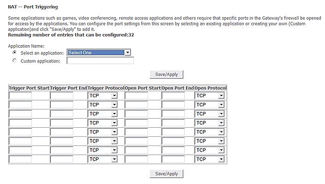 3G9WT web interface