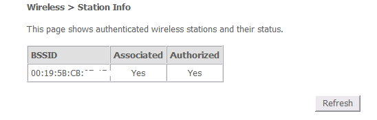 3G9WT web interface