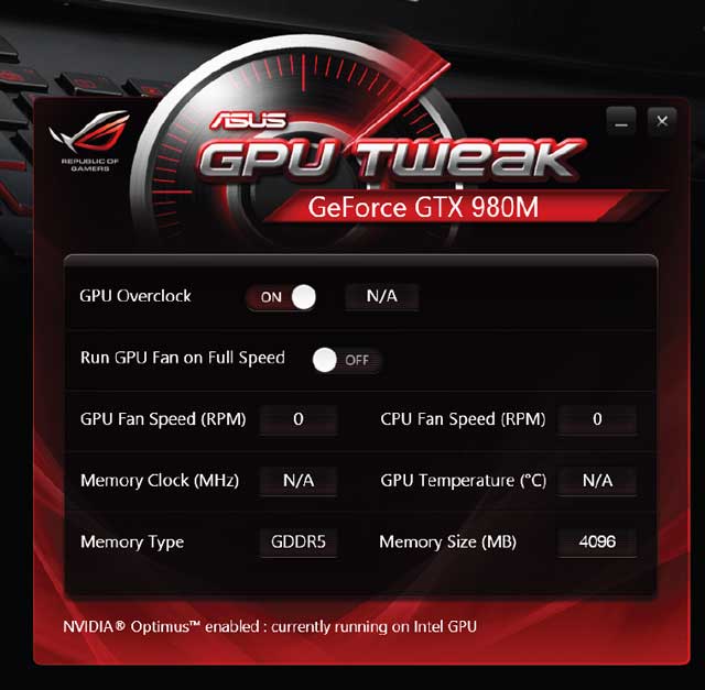 asus rog notebook gpu tweak