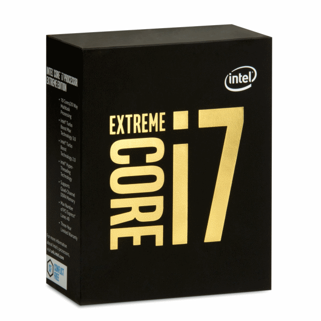 Core i7-6950X Extreme Edition box