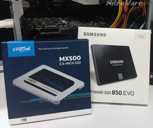 crucial mx500 1Tb sata ssd review, crucial mx300 ssd review, samsung 850evo ssd review, intel series 520 ssd review, samsung 860 evo ssd review, samsung 860 pro ssd review