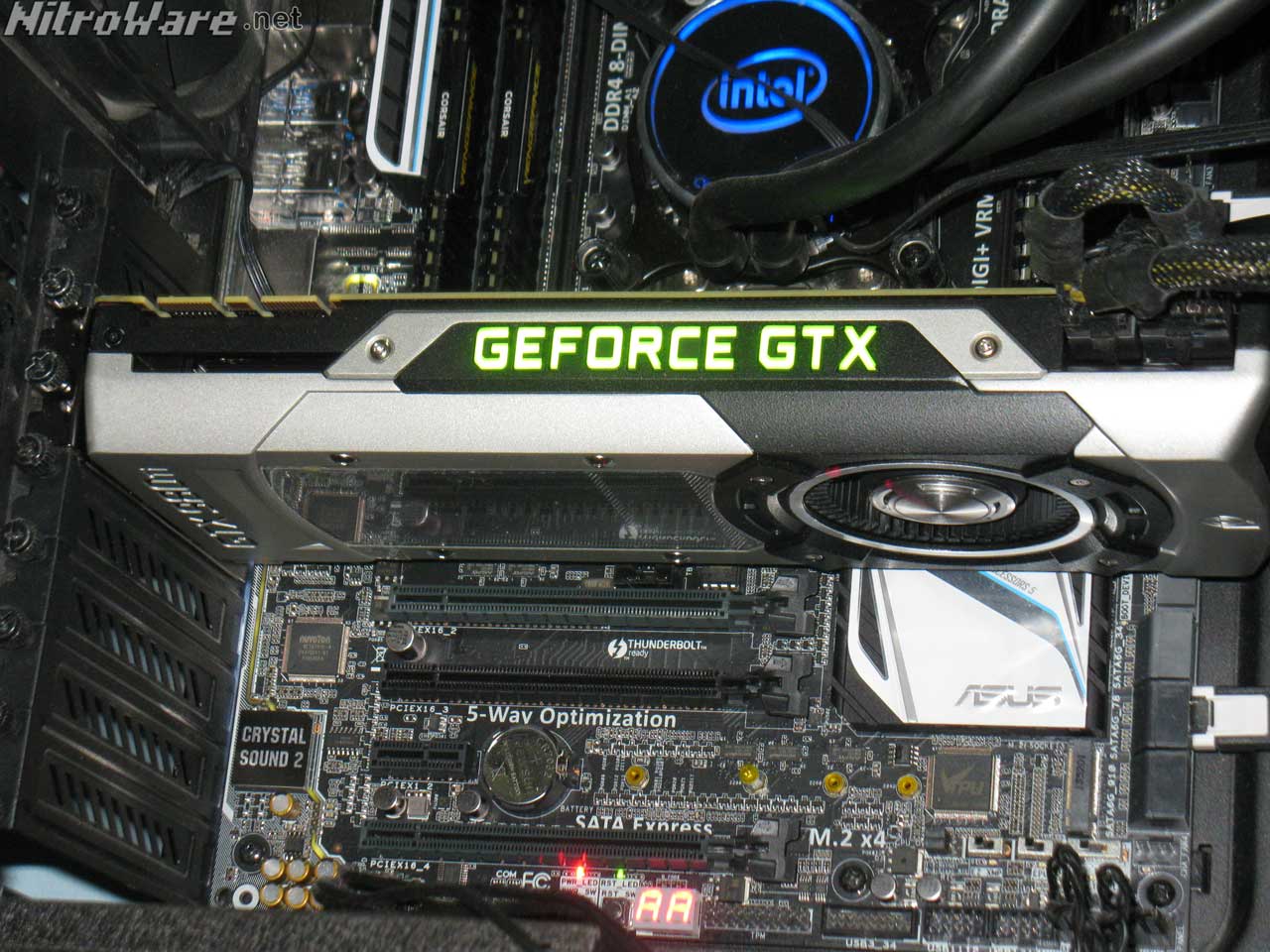 NVIDIA GEFORCE GTX 980 Ti in ASUS X99-A/USB 3.1 Motherboard