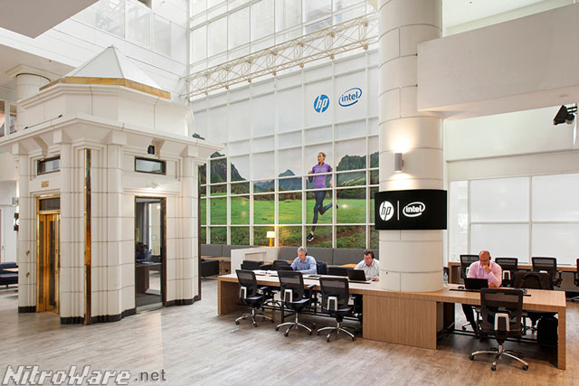 hp experience centre melbourne hot desk zone