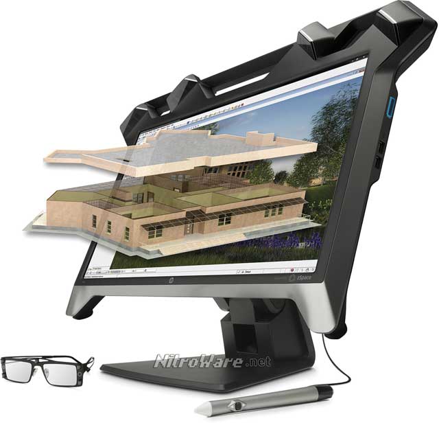 Hp Zvr 3D Virtual Reality Monitor