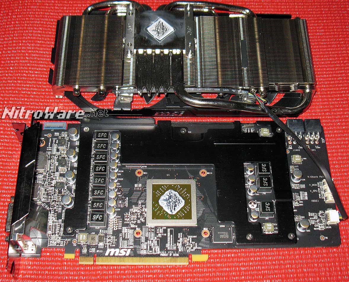 MSI R9 270X HAWK Thermal Paste Application