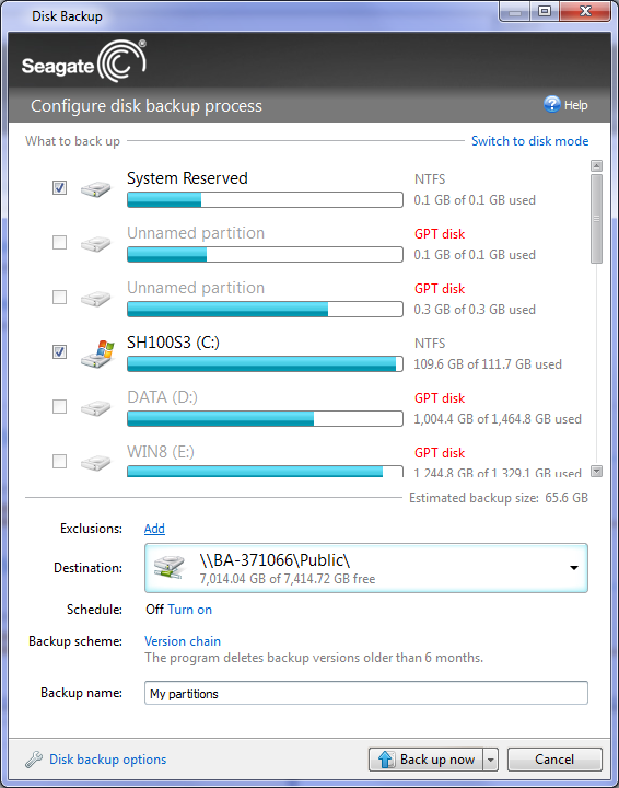 Seagate Business NAS software