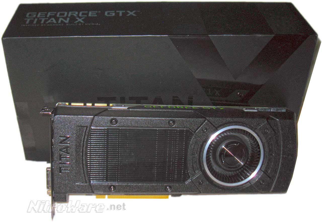 titan x maxwell board and box